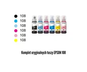 Tusze oryginalne - Tusze EPSON 108 EcoTank KOMPLET - miniaturka - grafika 1