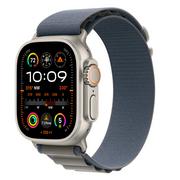 Akcesoria do smartwatchy - Apple opaska Alpine w kolorze niebieskim do koperty 44/45/49 mm rozmiar M - miniaturka - grafika 1