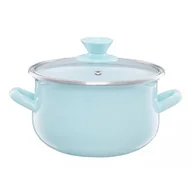 Garnki - Garnek EMALIA OLKUSZ Pyza Miętowy 20 cm - miniaturka - grafika 1