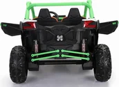 Pojazdy elektryczne dla dzieci - Ramiz Pojazd Buggy SR SUPER 66 Zielony - miniaturka - grafika 1