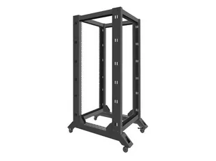 Lanberg Stojak Open Rack 27U 600x800mm czarny 1_615937 - Pozostałe akcesoria sieciowe - miniaturka - grafika 2