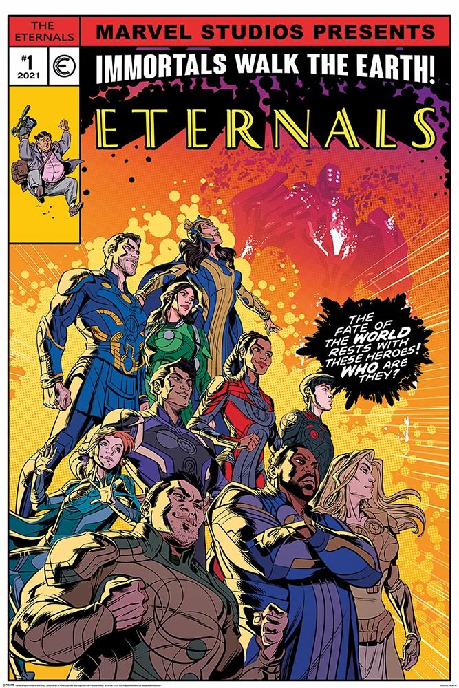 THE ETERNALS  plakat 61x91cm