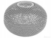 Spinacze i klipsy do papieru - TIERRA Pojemnik siatkowy na spinacze kulka srebrny SPKUL/SR - miniaturka - grafika 1