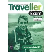 Książki do nauki języka angielskiego - Traveller Exam Intermediate B1 WB - miniaturka - grafika 1