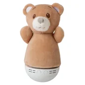 Lampy stojące - Nocna lampka miś Dolly 77500/01/43 Lucide LED RGB 4,5W brązowa - miniaturka - grafika 1