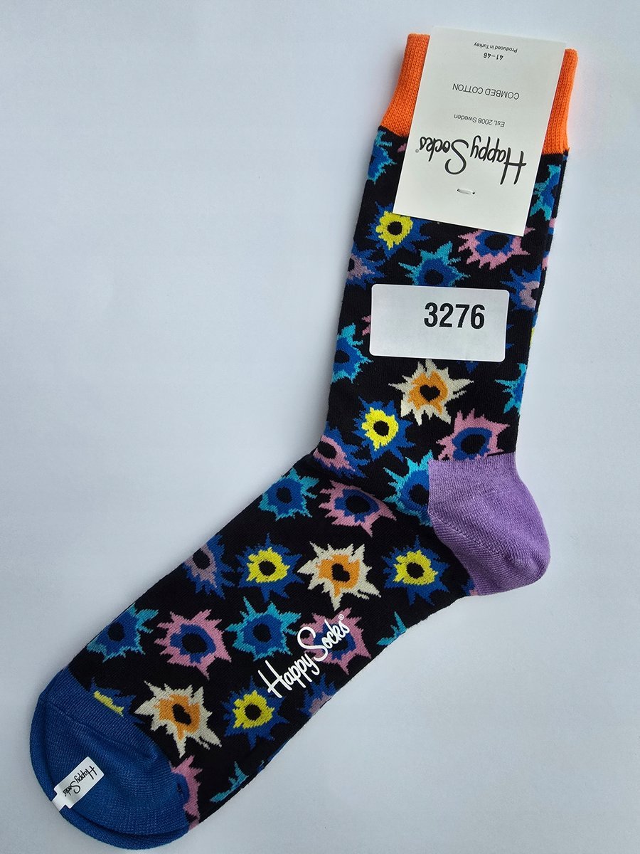 Kolorowe skarpety Happy Socks unisex rozmiar 41-46 (3276)