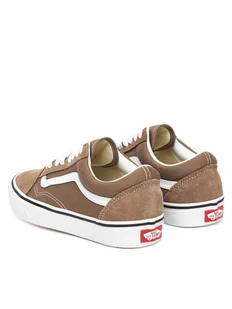Vans Tenisówki Old Skool VN000D7Z1NU1 Brązowy - Trampki męskie - miniaturka - grafika 1