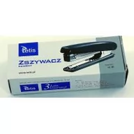 Zszywacze biurowe - TETIS Zszywacz biurowy GV109-V czarny (do 12 kartek, do zszywek NR 10) - miniaturka - grafika 1