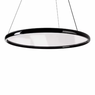 Lampa wisząca nad stół Qled P0557 Maxlight LED 70W 3000-6000K z pilotem czarna - Lampy sufitowe - miniaturka - grafika 1