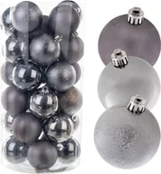 Bombki - Bombki Choinkowe Nietłukące Bombka Na Choinkę Ozdoby Świąteczne Zestaw 30x - miniaturka - grafika 1