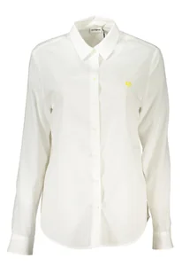 BIAŁA KOSZULA DESIGUAL DAMSKA Z DŁUGIM RĘKAWEM - Koszule damskie - miniaturka - grafika 1