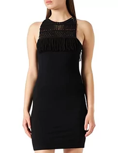 Sukienki - Desigual Damska sukienka Vest_Rosalia Casual, czarny, S - grafika 1
