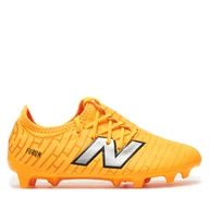 Piłka nożna - Buty do piłki nożnej New Balance Furon Dispatch Junior Fg V7+ SJF3FZ75 Żółty - miniaturka - grafika 1
