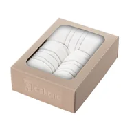 Ręczniki - Zestaw ręczników Gunnar 3szt. creamy white grey - miniaturka - grafika 1