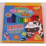Przybory szkolne - Patio Kredki ołówkowe trójkątne 17,5 cm Jumbo - miniaturka - grafika 1