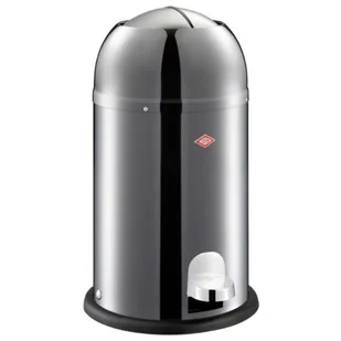 Wesco Kosz na śmieci 180314-41 Kickmaster Junior 12L Srebrny - Kosze na śmieci - miniaturka - grafika 1