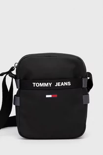 Torby męskie - Tommy Jeans Tommy Jeans Saszetka kolor czarny - grafika 1