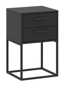 Szafki nocne - Szafka Nocna Cadro 9 Antracyt - miniaturka - grafika 1