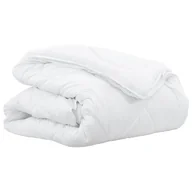 Koce - vidaXL Koce i Kołdry Biały 260 x 220 cm Mikrofibra - miniaturka - grafika 1