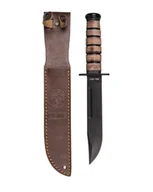 Noże - Ka-Bar Nóż Wojskowy Usmc 1217 Skórzana Pochwa Repl - miniaturka - grafika 1