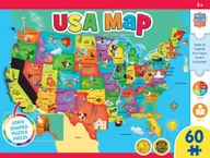 Pozostałe książki - USA Map Puzzle - miniaturka - grafika 1