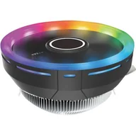 Chłodzenie procesora - Gembird Chłodzenie CPU Huracan 12.4 cm 75W 4-pin multicolor LED - miniaturka - grafika 1