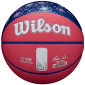 Koszykówka - Wilson NBA Team City Collector Washington Wizards Ball WZ4016430ID, unisex, piłki do koszykówki, Różowe - miniaturka - grafika 1