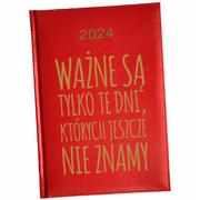 Kalendarze - TYGODNIOWY KALENDARZ GRAWER IMIĘ A5 2024 PREZENT - miniaturka - grafika 1