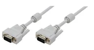 Kable komputerowe i do monitorów - LogiLink 10m, VGA/VGA, M/M kabel VGA VGA (D-Sub) Szary CV0028 - miniaturka - grafika 1