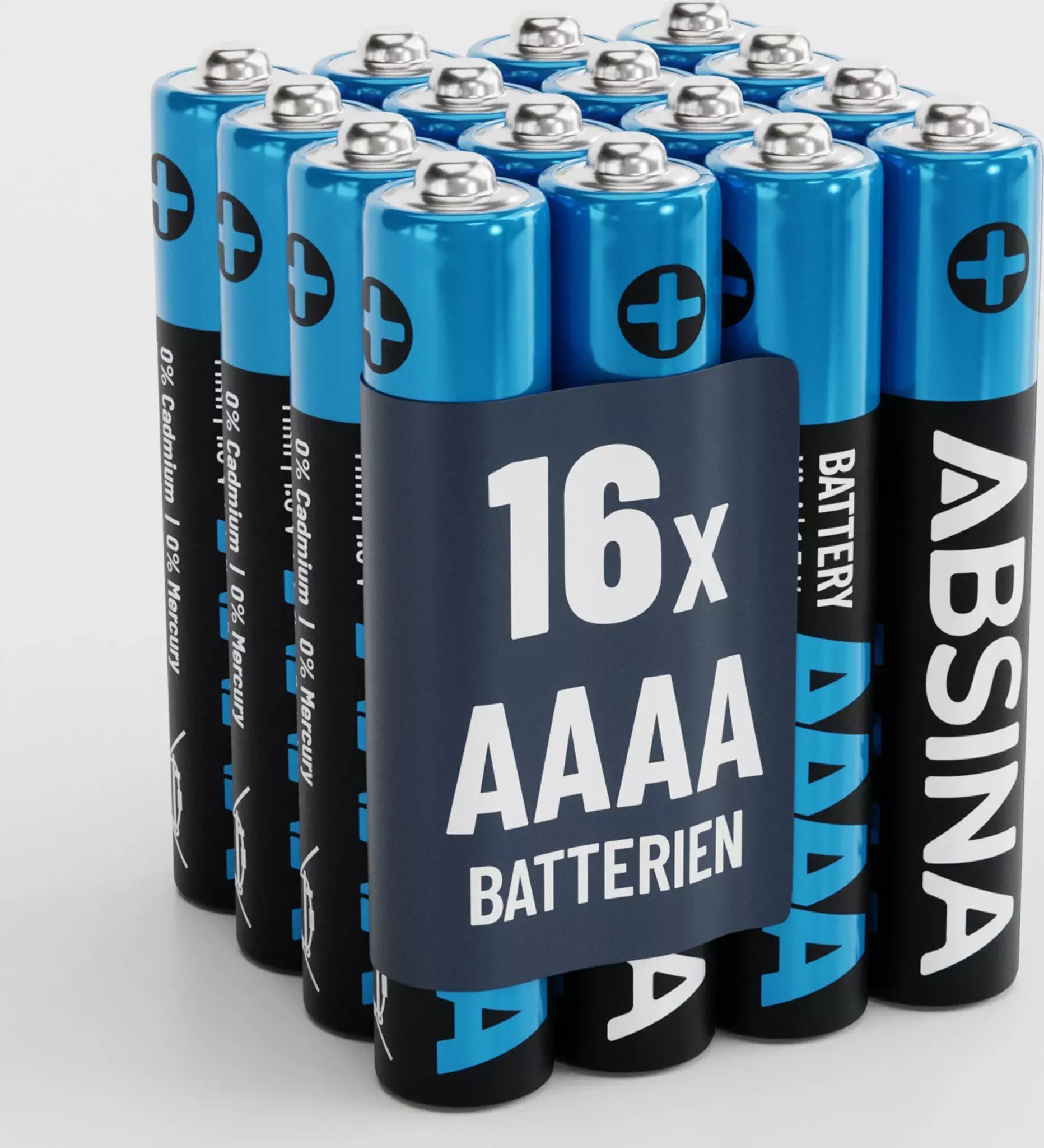 Rayovac Absina Mini AAAA-bateria R61 AAAA Alkalia-mangan 1.5 V 500 16 szt