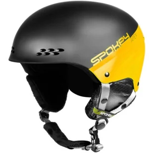 Spokey Apex Czarno-żółty rozmiar L/XL) - Kaski narciarskie - miniaturka - grafika 1