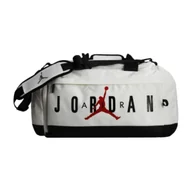 Torby sportowe - Torba sportowa Air Jordan Velocity Duffle Bag 36L White - SM0920-001 - miniaturka - grafika 1