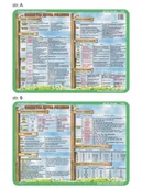 Podkładki na biurko - Nieprzypisany Podkładka edukacyjna Podział wypowiedzeń dopełnienia przymiotniki zaimki VISU000 - miniaturka - grafika 1