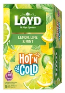 Herbata - Herbata owocowa LOYD Cold&Hot - Cytryna, limonka i mięta 15x2g - miniaturka - grafika 1