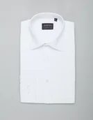 Koszule męskie - koszula lumia 00433 długi rękaw biały slim fit - miniaturka - grafika 1