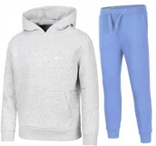 Dresy męskie - 4F OCIEPLANY DZIEWCZÄCY DRES KOMPLET BLUZA SPODNIE / rozm 164 - miniaturka - grafika 1