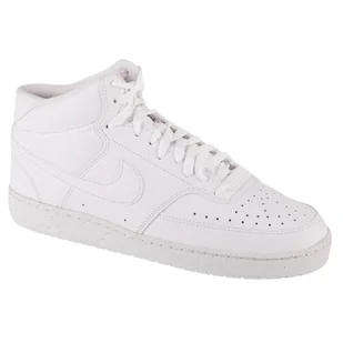 Tenisówki Nike Model Court Vision Mid Nn Kolor Biały - Buty trekkingowe damskie - miniaturka - grafika 1