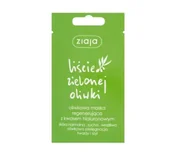 Maseczki do twarzy - Ziaja LIŚCIE ZIELONEJ OLIWKI Oliwkowa maska regenerująca 7ml - miniaturka - grafika 1