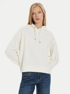 Lee Bluza Essential 112341539 Écru Relaxed Fit - Bluzy damskie - miniaturka - grafika 1
