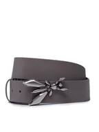 Paski - Patrizia Pepe Pasek Damski CW0471/L001-B744 Szary - miniaturka - grafika 1