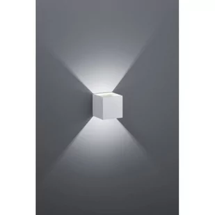 Trio Leuchten lampa ścienna, metal, zintegrowana,,,,, 4.5 W, aluminium/wewnętrzna Biały, 10 x 10 x 10 cm, aluminiowy, 10  x  10  x  10 cm 223310105 Louis - Lampy ścienne - miniaturka - grafika 1