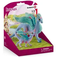 Figurki dla dzieci - Schleich Kwiecisty Smok Mama i Dziecko 70592 70592 - miniaturka - grafika 1