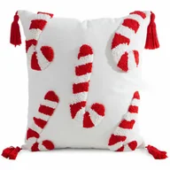 Pozostałe akcesoria świąteczne - Poszewka świąteczna 150 45x45 cm laski - miniaturka - grafika 1
