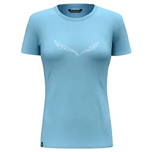 Salewa Damska koszulka Solid Dry W - Koszulki i topy damskie - miniaturka - grafika 1