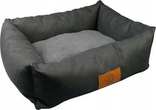 AQUA DELLA D&D LEGOWISKO SOFA CZARNA 48x38x18cm - Legowiska dla psów - miniaturka - grafika 1