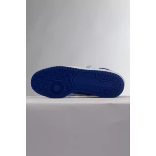 Buty adidas Forum Mid M (kolor Biały. Niebieski, rozmiar 45 1/3) - Buty sportowe męskie - miniaturka - grafika 4
