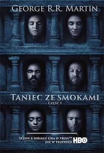 Zysk i S-ka Taniec ze smokami Tom 1) Pieśń lodu i ognia okładka filmowa) George R.R Martin [KSIĄŻKA] 9788377858851 - Powieści - miniaturka - grafika 1