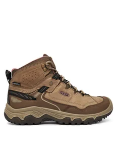 Keen Trekkingi Targhee IV Waterproof Hiking Boot 1028990 Brązowy - Buty trekkingowe damskie - miniaturka - grafika 1