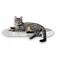 Drapaki dla kotów - Drapak dla kota szary beton NATAN 58x6.6x24 cm MruuPruu - miniaturka - grafika 1