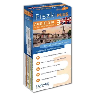 Angielski Fiszki Plus dla zaawansowanych 3 Nowa - Filologia i językoznawstwo - miniaturka - grafika 1